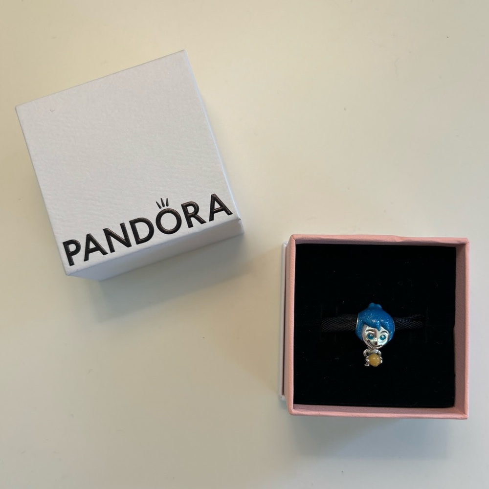 Pandora Charm Disney’s Inside Out-Joy (Retired, Rare)